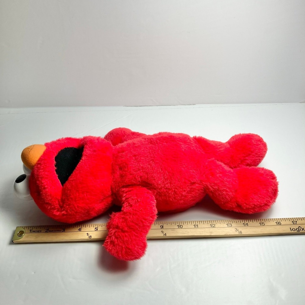 Vintage 1995 Tyco Original 16" Tickle Me Elmo Sesame Street Plush Toy *WORKS* - Picture 9 of 11